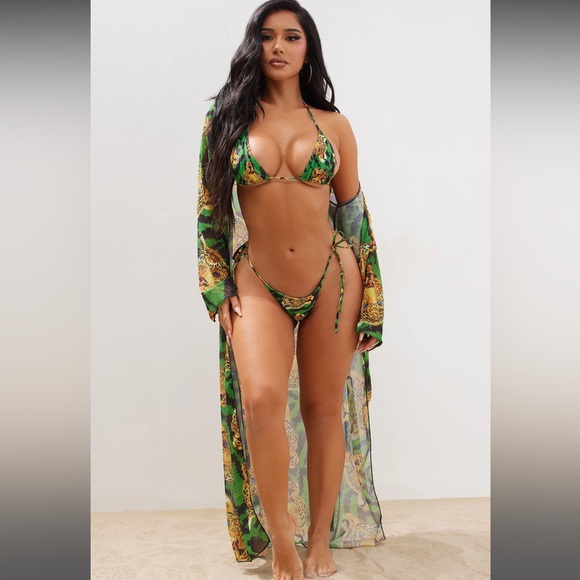 Bikini Set 💚🐆 - Picture 5 of 5